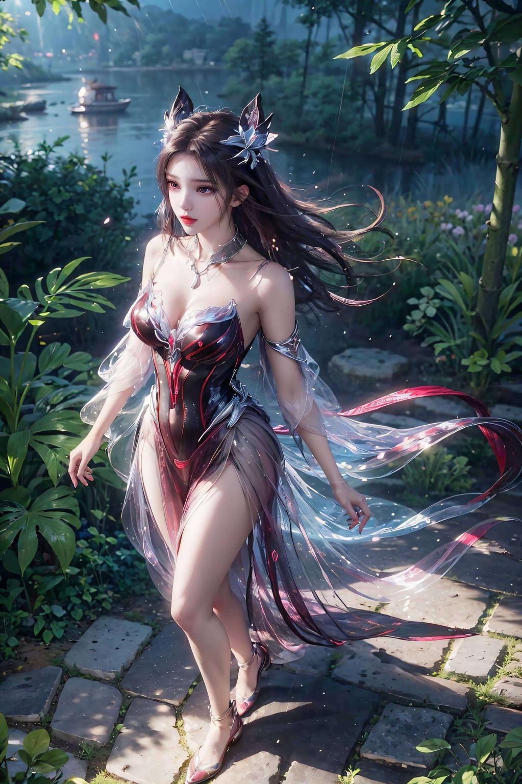 朱竹清的长大版壁纸来啦！粉嫩苹果色动态效果超吸睛