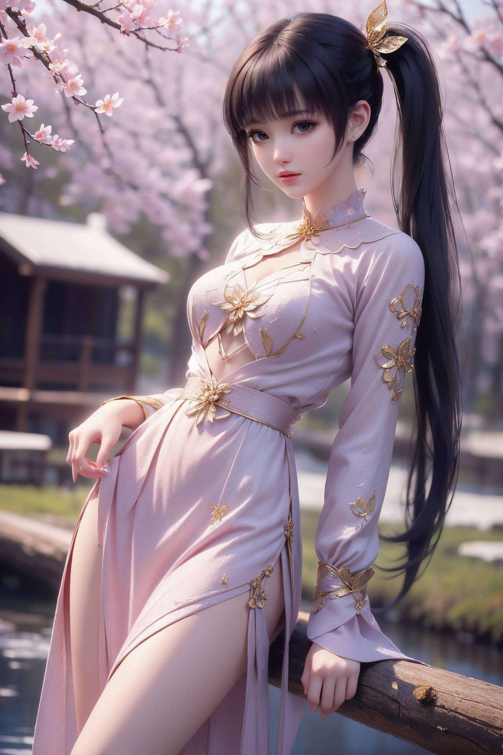 紫妍的眼神透着坚定与哀伤壁纸超清质感