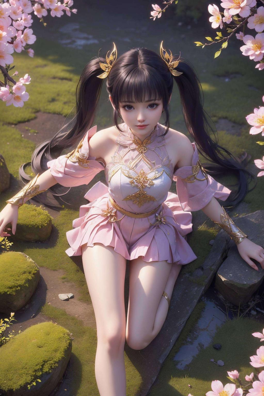 平板必备打造视觉盛宴！漫画紫妍的动态炫彩壁纸